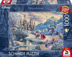 Schmidt Puzzle Szépség és a Szörnyeteg: Téli varázslat 1000 db