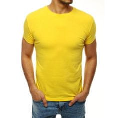 Dstreet Férfi póló nyomtatás nélkül sárga RX4194 rx4194 XL