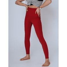 Dstreet Női sport leggings MEDA piros uy0789 M