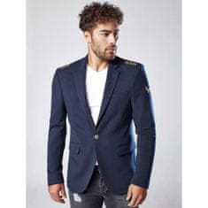 Dstreet Férfi kabát kék RANK mx0537 S