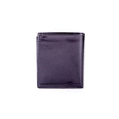 Rovicky Dombornyomott fekete valódi bőr pénztárca CE-PR-PC-106-BAR.13_281643 Univerzális