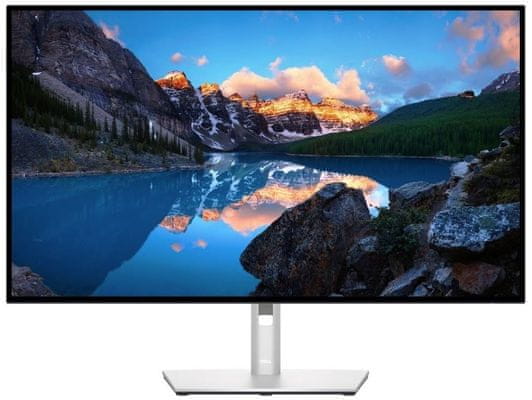 DELL U3223QE monitor 31,5 hüvelykes 16:9-es kijelző HDMI Displayport USB elegáns kialakítás Comfort View Plus kék fény flicker free