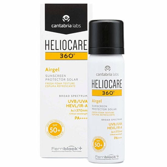 Heliocare® Fényvédő aerogél SPF50+ 360° (Airgel) 60 ml