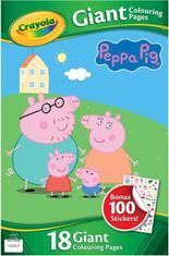 Crayola Mega színezőkönyv Peppa Pig