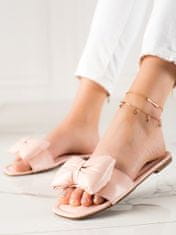 Amiatex Női papucs 87641 + Nőin zokni Gatta Calzino Strech, rózsaszín árnyalat, 36