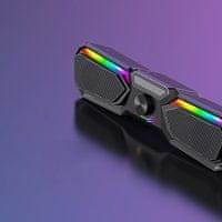 Havit Vezeték nélküli USB bluetooth hangszóró RGB LED