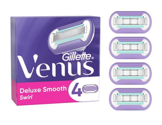 Gillette Venus Swirl Borotvabetét, 4 db