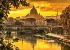 Schmidt Puzzle Arany fény Róma felett 1000 darab