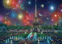 Schmidt Puzzle Tűzijáték az Eiffel-torony felett 1000 darab