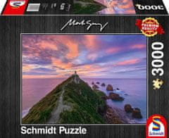 Schmidt Puzzle Nugget Point világítótorony, Új-Zéland 3000 darab