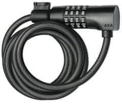 AXA AXA Cable Resolute C8-180 Code, fekete matt