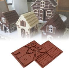 GFT Csokoládé forma - házikó