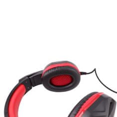 maXlife MXGH-100 játék fejhallgató 3,5 mm-es jack OEM0300325 fekete