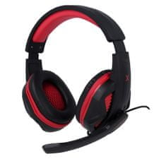 maXlife MXGH-100 játék fejhallgató 3,5 mm-es jack OEM0300325 fekete