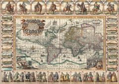Art puzzle Rejtvény A világ történelmi térképe 1000 darab