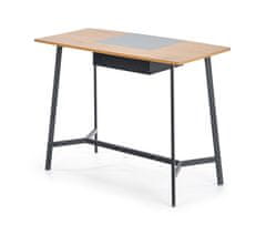 Halmar Írás kávézóasztal B-41 - aranytölgy / fekete