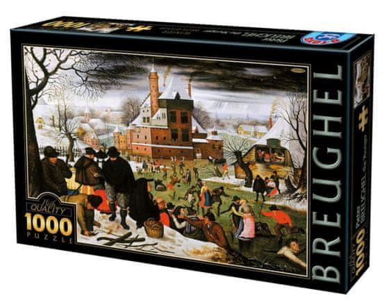 D-Toys Puzzle Winter 1000 db