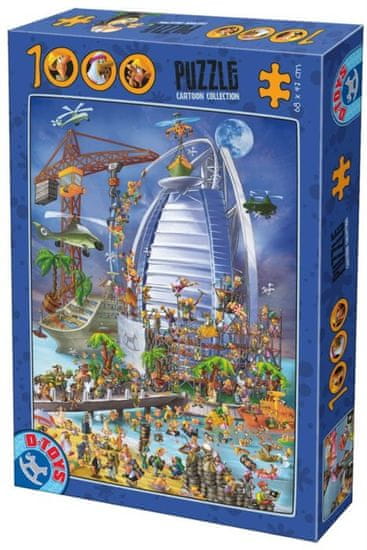 D-Toys Burj al Arab puzzle 1000 darab