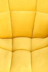 Halmar Fotel Belton - sárga