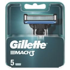 Gillette Mach3 férfi csere borotvafejek, 5 db 