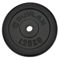 DUVLAN Acél súlytárcsák 1,25 kg