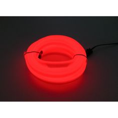 motoLEDy Fiber optikai EL WIRE Ambient LED csík 5m Sárga, piros
