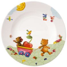 Villeroy & Boch Gyermek sekély tányér ÉHES, MINT MEDVE
