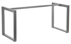 STEMA Állítható asztalkeret NY-131A - állítható hossza 120-180 cm tartományban, láb profillal 60x30 mm, mélység 70 cm, magasság 72,5 cm, szürke.