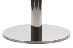 STEMA Polírozott rozsdamentes acél talp SH-2001/P, állítható lábakkal, alkalmas otthonra, irodába, szállodába és étterembe, 45x71,5 cm
