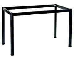 STEMA Fém keret asztalhoz vagy íróasztalhoz NY-A057/O. Kerek láb. Magassága 72,5 cm. Mérete 116x66 cm. Fekete.