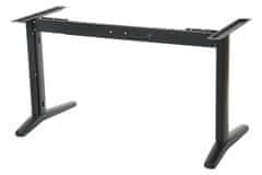 STEMA Fém keret az STL asztalhoz. Állítható hosszúság. Mélysége 68 cm. Magassága 72,5 cm. Fekete.