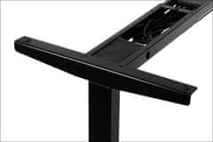 STEMA Elektromos asztalkeret UT04-2T. Elektromos magasságállítás. 2 szegmenses lábak. Fekete.