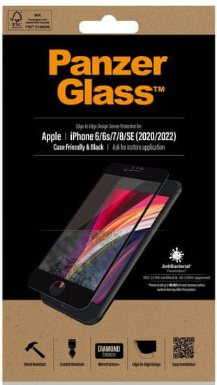 PanzerGlass Apple iPhone 6/6s/7/8/SE (2020/2022), 2679