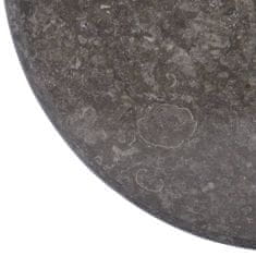 shumee fekete márvány asztallap Ø60 x 2,5 cm