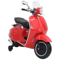 Greatstore Vespa GTS300 piros elektromos játék motorbicikli