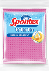 Spontex Top Tex Szivacs törlőkendő 10x