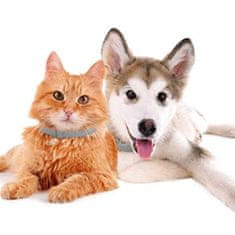 PrimePick Nyakörv, ami távol tartja a kullancsokat és bolhákat, kutyák és macskák számára, biztonság és kényelem a házi kedvencek számára, AnimalProtect-cat