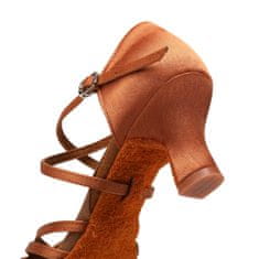 Burtan Dance Shoes Latino tánccipő Havana, bézs 5 cm, 34