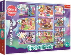 Trefl Puzzle Enchantimals 10 az 1-ben