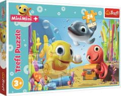 Trefl Puzzle Fish MiniMini MAXI 24 db