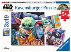 Ravensburger Csillagok háborúja: The Mandalorian puzzle 3x49 darab