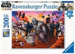 Ravensburger Puzzle Star Wars - Mandalorian: Szemtől szemben XXL 200 darab