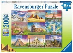 Ravensburger Puzzle World emlékművek XXL 200 db
