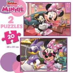 EDUCA Minnie puzzle 2x20 darab