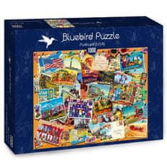Blue Bird Puzzle Amerikai képeslapok 1000 db