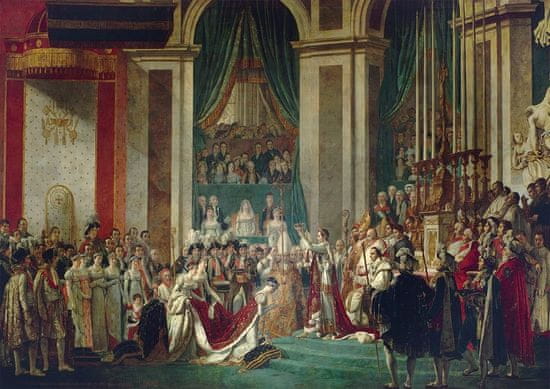 Blue Bird I. Napóleon császár megkoronázása és Josephine császárné (1805-7) rejtvény, 1000 darab