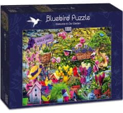Blue Bird Puzzle Üdvözöljük 1000 darabos kertünkben