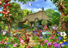 Blue Bird Egy angol házikó puzzle kertje 1500 db