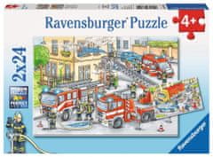 Ravensburger Puzzle Heroes akcióban 2x24 darab