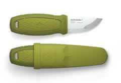 Morakniv 12651 Eldris Green kis sokoldalú kés 5,9 cm, zöld, műanyag, TPE, műanyag tok